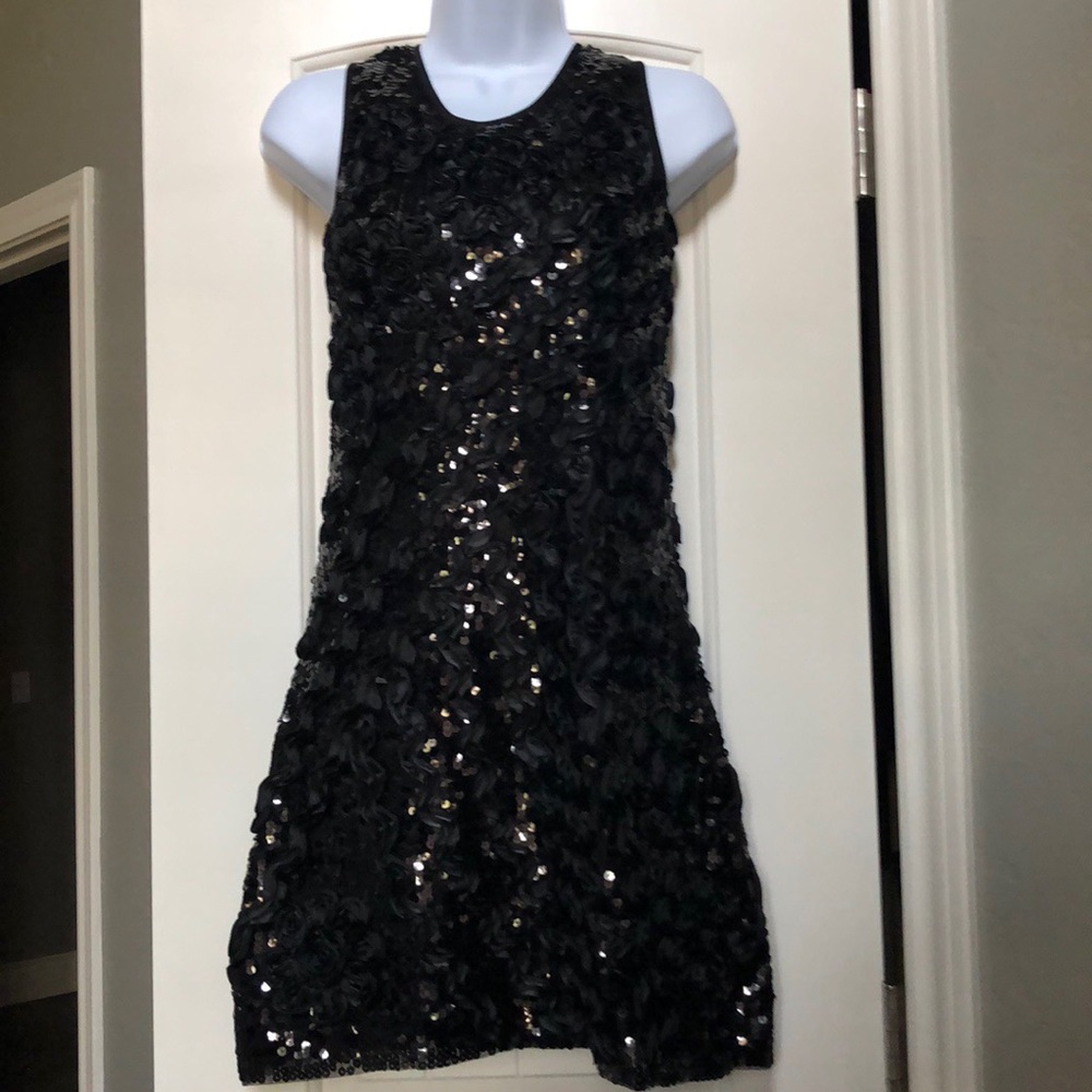 A black dress